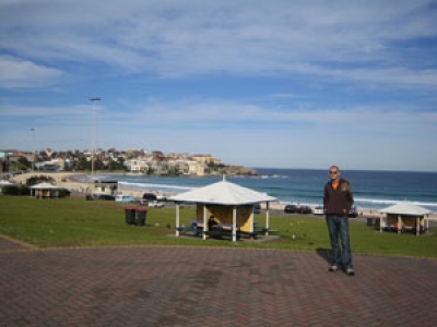Erster Blick auf Bondi-Beach